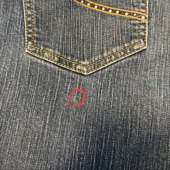 Tommy Hilfiger Dark Wash Mid Rise Jeans - Picture 8 of 11